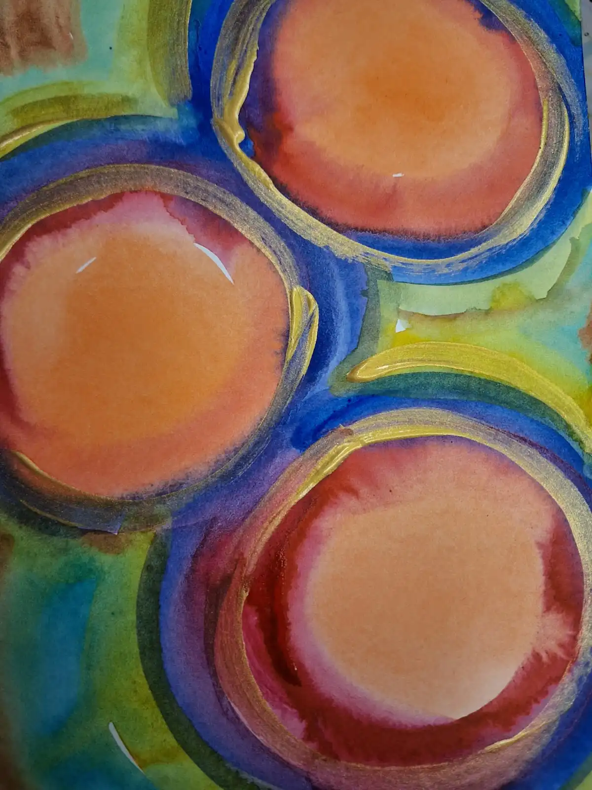 Acrylic painting by Iqra
